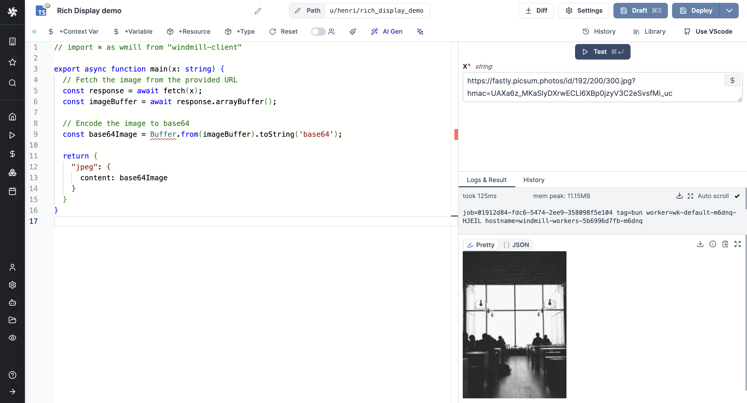 Rich display JPEG Rich display JPEG